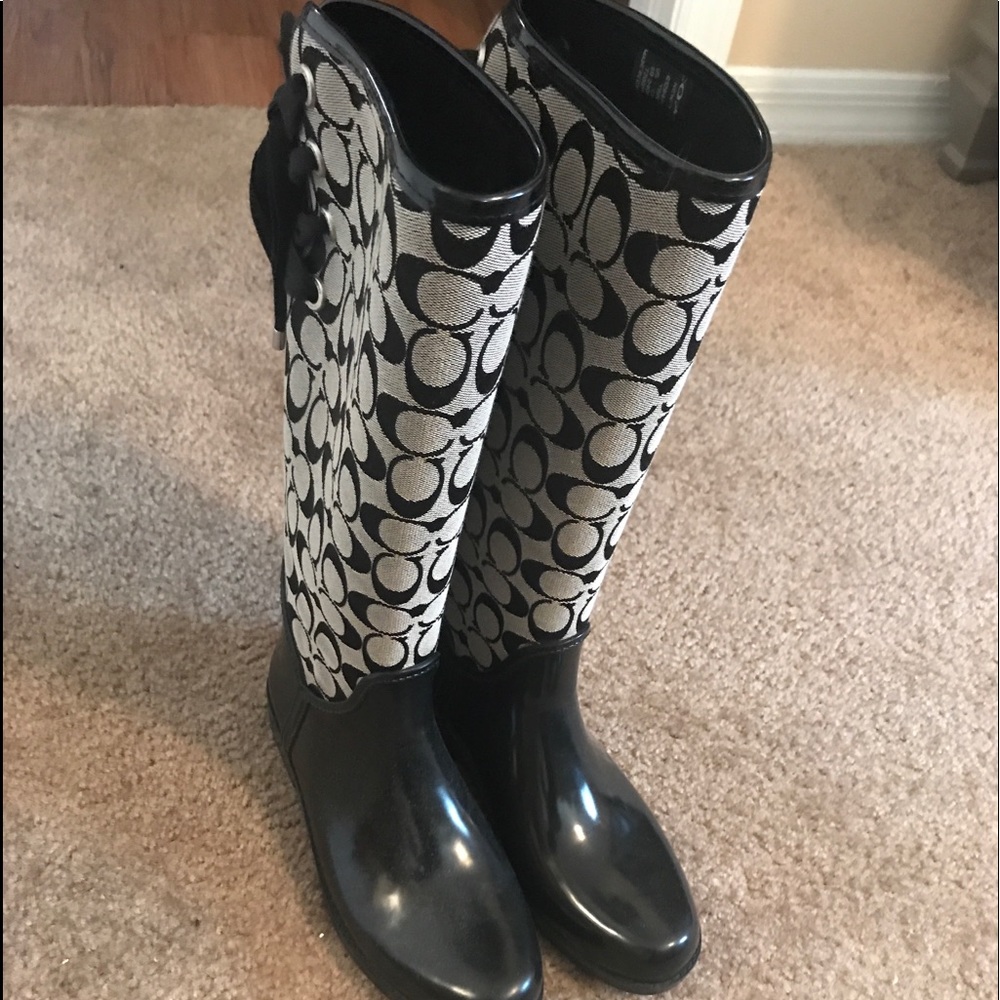 Coach Rain Boots